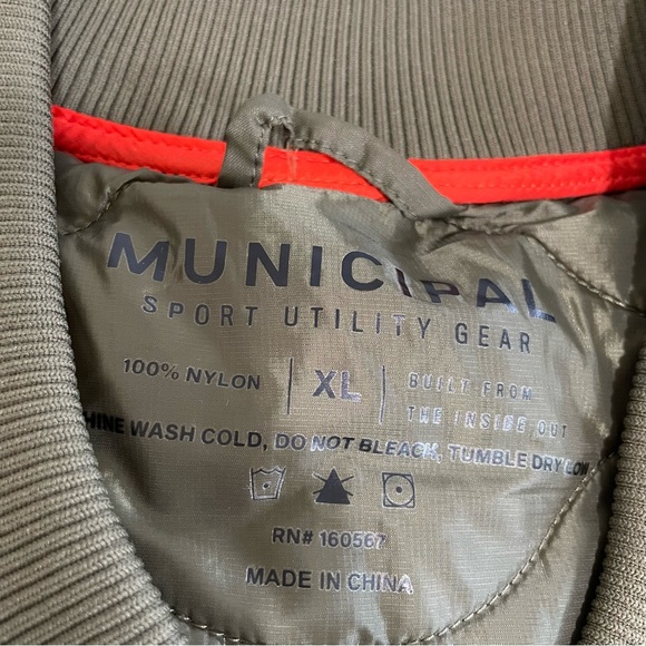 Municipal Sport Utility Gear Quilted Patrol Bomber Jacket - Picture 7 of 15